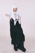 Image of Wildfox "Dahlia Character Drawing" Jagged Edge Tee in Clean White