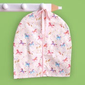 Image of Saquito porta ropa sucia unicornios