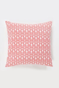 Image of Pink Knit Knit Cushion