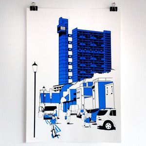 Image of Trellick Tower screen print