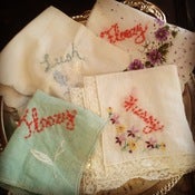 Image of Embroidered Hankies