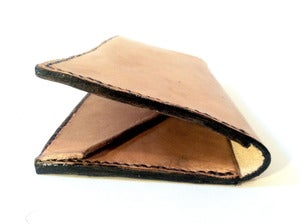 Image of Hand Stitched Leather Wallet for Men - Made in USA