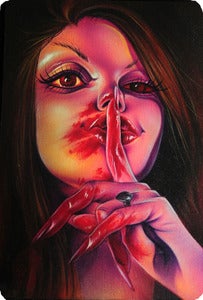 Image of "Lickity Split" Mini Print by Joe Capobianco