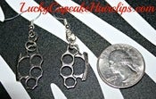 Image of Brass Knuckle Earrings