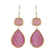 Image of Kimberly Earrings - Pale Pink