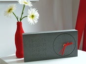 TEXT CLOCK - happy dates