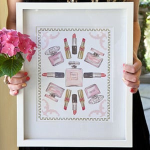 Image of Lipstick & Perfume 8" x 10" Print