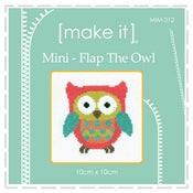 Image of Flap the Owl - Mini Cross Stitch