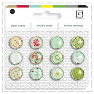 Image of Buttercup Epoxy Glazed Buttons