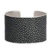 Image of Manchette Moon argent large / Moon silver cuff large