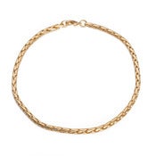 Image of Collier Python or / Python necklace gold