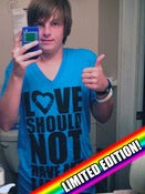 Image of Neon Blue Limits V-Neck