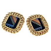 Image of Candice Stud Earrings - Tribal