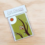 Image of Retro Owl Jot Cards