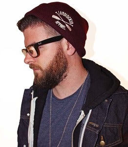Image of Easy Sailor Beanie - Burgundy