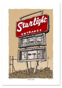 Image of Canberra Starlight Drive-in digital print