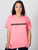 Image of Neon Pink Real Girls Kiss Girls