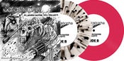 Image of The Catastrophe / Vipers 7" Split (Both Colors) ltd.250 each Hand-Numbered DOWNLOAD CARD