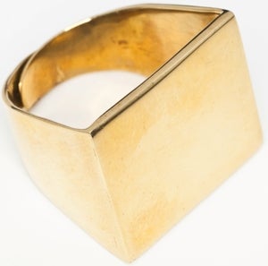 Image of RECTANGLE - Brass Ring