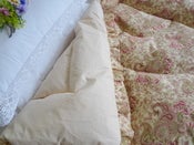 Image of Anna Paisley and Cream Frilled Or Piped Edge