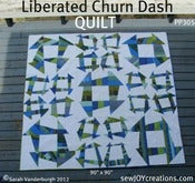 Image of Liberated Churn Dash QUILT