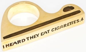 Image of IHTEC 2 Finger - Brass Ring