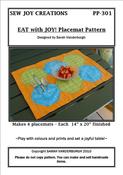 Image of Eat with JOY! Placemat Pattern