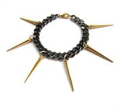 Image of Unicorn spike chain bracelet