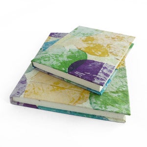 Image of Leaf Notebooks in Nepalese Lokta Paper - Small & Large