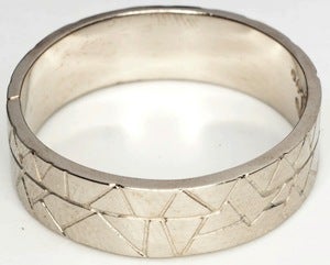 Image of New World - White Bronze Ring Band