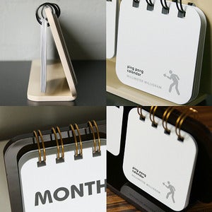 Image of MMMG Ping-Pong Calendar