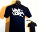 Image of HG - Tag Print Tee (Navy Blue w White Print, White w Black Print, Charcoal Grey w Yellow Print)