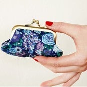 Image of Winter Forest Kitty mini purse