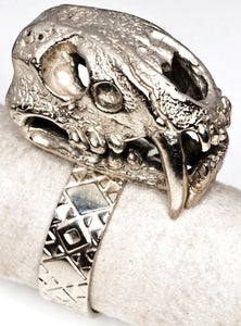 Image of Saber Tooth - White Bronze Ring