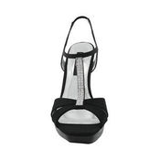 Image of Black Lizbet Evening Shoes