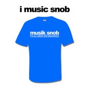 Image of IT'S ALL ABOUT THE KRAUTROCK T-Shirt (Royal Blue)