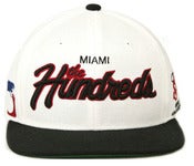 Image of NEW! The Hundreds Miami City Script Snapback Hat Collection