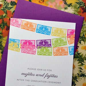 Image of Fiesta Flags Invitation