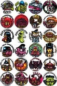 Image of MONSTERS, WEIRDOS & CREEPS BUTTONS