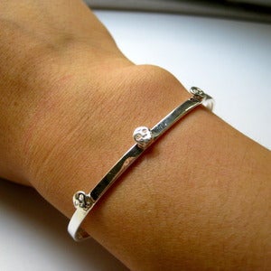 Image of Trio Petite Skull Cuff