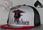 Image of Texas Tech Red Raiders Tri Color Mesh Snapback Hat Cap