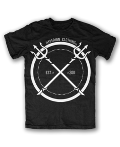 Image of Black Hyperion Trident Tee 