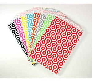 Image of Colourful Honeycomb Printed Paper Bags