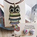 Image of Jewel-Eyed Owl Necklace