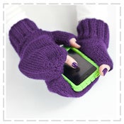 Image of iMitt© Texting Mitten Organic Knitting Kit - 1/2 price!