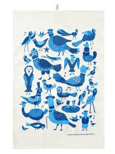 Image of Laululinnut Kitchen Towel / Keittiöpyyhe