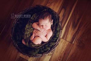 Image of Olive Big Bump Blanket *Devoted Knits Original*