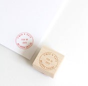 Image of NEW! CUSTOM STATIONERY STAMP NO. 08:: POSTMARK CLEAN STAMP