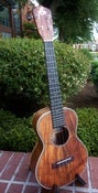 Image of LoPrinzi Figured Koa Model D Tenor