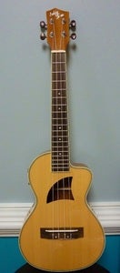 Image of Eddy Finn Spruce/Mahog Tenor w/ Pickup